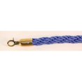 thumbnail image 1 of VIP Crowd Control 1677 60 in. Braided Rope with Gold Closable Hook - Blue, 1 of 1