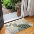 thumbnail image 2 of Bohemian Retro Floral Non-Slip Entryway Door Mat,Boho Indoor Decor Durable Low Plush Door Mat,Washable Welcome Rug for Patio Hallway Home Decor 17x30 Inches, 2 of 7
