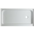 thumbnail image 6 of ANZZI Tier 36 X 60 In. Right Drain Single Threshold Shower Base In White - SB-AZ04RD, 6 of 7
