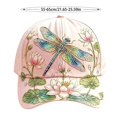 thumbnail image 7 of Ludearly Limited Edition 2026 Garden Morning Baseball Cap, Adjustable Cotton Hummingbird Flowers Baseball Hat, Lightweight Breathable, 7 of 7