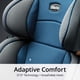 thumbnail image 2 of Chicco KidFit Adapt Plus 2-in-1 Belt-Positioning Booster Car Seat, Backless and High Back Booster Seat, for Children Aged 4 Years and up and 40-100 lbs. | Ember/Black, 2 of 5