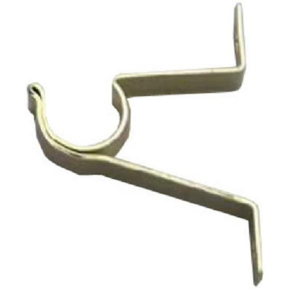 5712B.063 0.56 in. Brass Cafe Rod Bracket