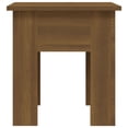 thumbnail image 3 of vidaXL Coffee Table Brown Oak 40x40x42 cm Engineered Wood, 3 of 4