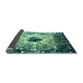 thumbnail image 2 of Ahgly Company Indoor Square Persian Light Blue Bohemian Area Rugs, 4' Square, 2 of 4