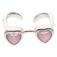 thumbnail image 6 of SWETRACE Eye Glasses Jewelry Eyeglasses Finger Rings Assorted Color 1Set Couples present, 6 of 8