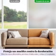 thumbnail image 3 of Película de Privacidad para Ventanas, 60x500CM Película Decorativa de Vidrio, Película de Vidrio, Vinilos para Ventanas Privacidad, sin Pegamento, Adherencia Electrostática, Anti UV (Esmeril), 3 of 4