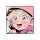 thumbnail image 1 of Pintura mural Bocchi, bonita imagen de anime, 40 x 40 cm, tela, 1 of 1