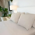 thumbnail image 3 of Eternal Sheet Set, 4-Piece Microfiber Sheets & Pillowcases - Ultra-Soft, Breathable and Wrinkle-Resistant (Linen, Queen), 3 of 16
