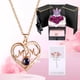thumbnail image 5 of Set de regalo AddWel de rosas auténticas preservadas con collar «I Love You», 5 of 9