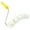 Yellow, variant on Gymnture 7-Wheel Arc Pipe Paint Roller Brush Framing Tool