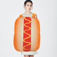 thumbnail image 7 of Hsqqdc Adults Funny Food Print Outfit Set,One Size for Men Women(Hot Dog), 7 of 7