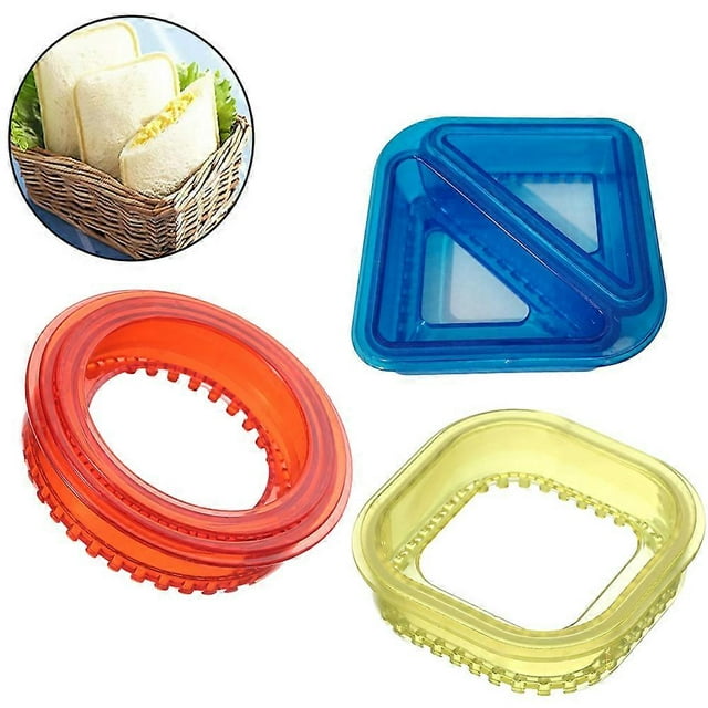 Uncrustables Sandwich Maker, Patented Design, For Fun-Shaped Sandwiches, Boys Girls Kids Lunch, Safe and High Quality, Dishwasher Safe