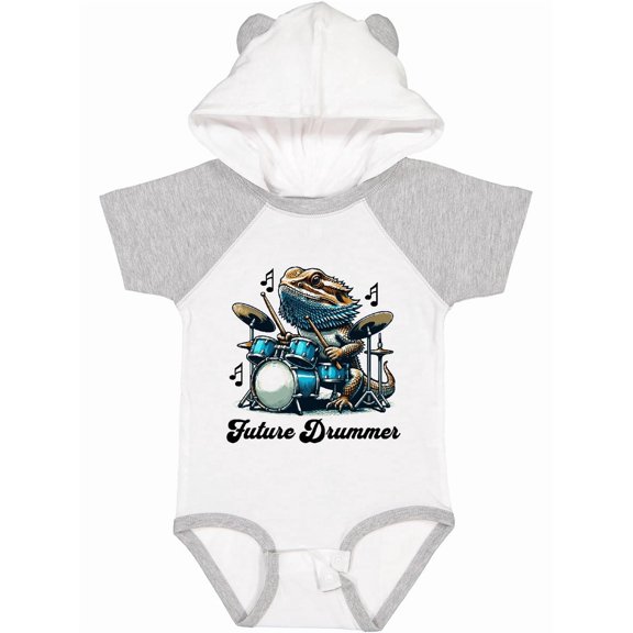 Inktastic Future Drummer Kids Boys Baby Bodysuit