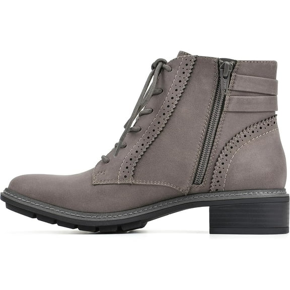 Women's Cliffs by White Mountain Elibeth Women's Booties Color: Charcoal Fabric Size: 9 WIDE