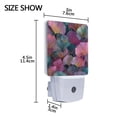 thumbnail image 4 of Night Light 3x4.5x1.4In LED Sensor Night Light Instruction Bedroom Baby Room Stairway Hallway Entry Night Light Pink Leaves, 4 of 7