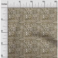 thumbnail image 2 of oneOone Silk Tabby Yellow Fabric African Craft Projects Decor Fabric Printed By The Yard 42 Inch Wide, 2 of 4