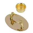 thumbnail image 3 of Adorno de Candelabro BuyWeek Acero Inoxidable Romántico, 3 of 12