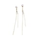 thumbnail image 5 of Pendientes Sonducket Borla Larga Zircon Oro, 5 of 6