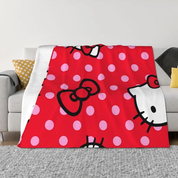 Saiise Sanrio Ce Throw Blanket 40"x30" ,Soft Lightweight Cozy All Season Blanket for Bed,Couch,Car