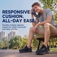 thumbnail image 6 of Sosenfer Men's Extra Wide Walking Shoes, Slip-Resistant Cushioned Athletic Sneakers,Black,Size 11, 6 of 6