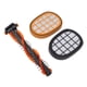 thumbnail image 3 of Kit de filtro y cepillo giratorio para aspiradora de color amarillo y negro para aspiradoras FC6822, 6823, 6827, 6908, 6906 - Accesorios de repuesto, 3 of 8