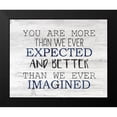 thumbnail image 2 of Kimberly, Allen 14x12 Black Modern Framed Museum Art Print Titled - Ever Imagined, 2 of 5