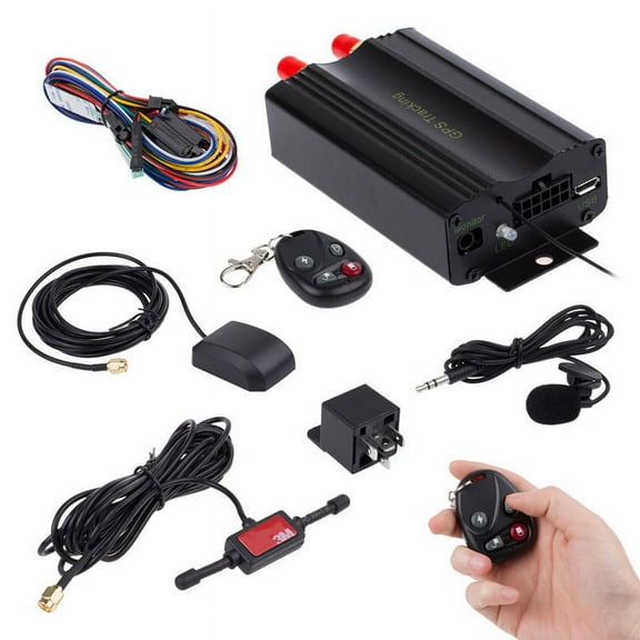 Teissuly Car GPS SMS GPRS Real Time Tracking Device Syatem Remote TK103B