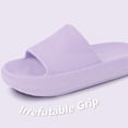 thumbnail image 2 of Cozy Cloud Slippers for Women and Men | House Slides Shower Sandals | Extra Comfort | Cushioned Thick Sole, 2 of 6