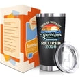 thumbnail image 5 of NewEleven Retirement Tumbler for Men, Women - Funny 2026 Retirement Gift, Stainless Steel Insulated Cup 20 oz, 5 of 7