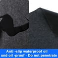 thumbnail image 2 of Demete Garage Floor Mat for Under Car, Dark Grey Absorbent Oil Spill Mat, Non-Slip Waterproof Backing, Extra Large Cuttable Rectangle Garage Rug, 2 of 11