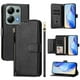 thumbnail image 3 of Funda para Xiaomi POCO M6 Pro 4G Cartera de Mano con Cremallera y Correa Cruzada Desmontable, 3 of 5