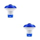 thumbnail image 4 of Advancent Dispensador de tabletas para piscina Dispositivo de dispensación de productos químicos para píldoras de piscina Alimentador de plástico ABS azul blanco 2piezas Advancent CBP124909, 4 of 5