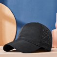 thumbnail image 3 of Gorra de béisbol de malla transpirable: sombrero deportivo de secado rápido para mujeres y hombres, 3 of 8