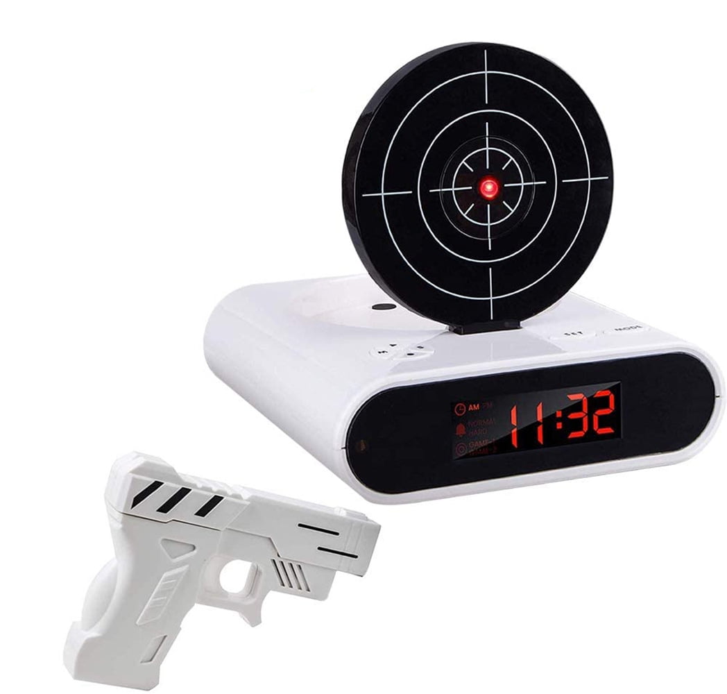 72CB340 LED Display Alarm Clock Game Infrared Induction Target Alarm