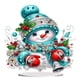 thumbnail image 2 of (M015) DIY Creativa Adornos Decorativos Muñeco Nieve Navidad (diamante Una Cara), 2 of 5
