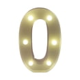 thumbnail image 2 of Lámpara decorativa Homeer, luz digital con números, luz decorativa, marquesina LED de plástico brillante, letras iluminadas, decoración para fiesta de graduación 2023, 2 of 8