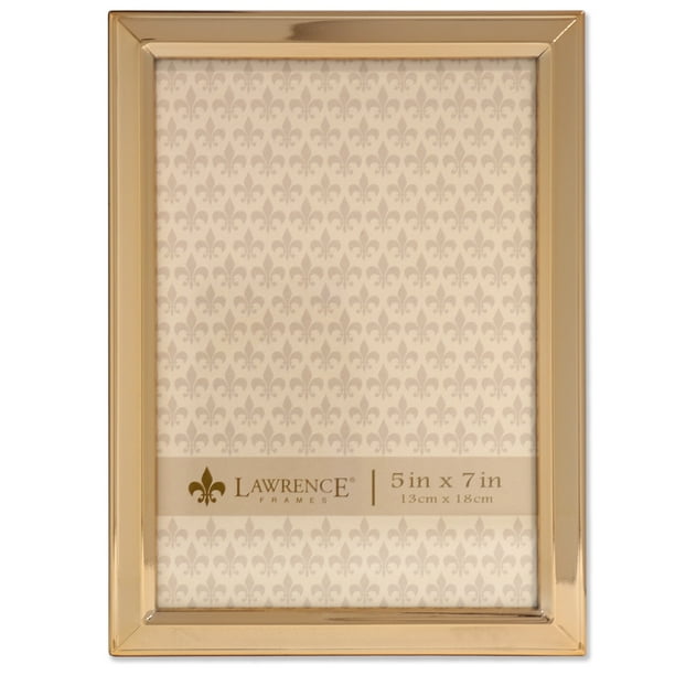 5x7 Gold Metal Picture Frame Classic Bevel