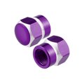 thumbnail image 6 of Motoforti Universal Color Tire Valve Cap Hexagon Shape Aluminum Alloy Purple 4 Pcs, 6 of 7
