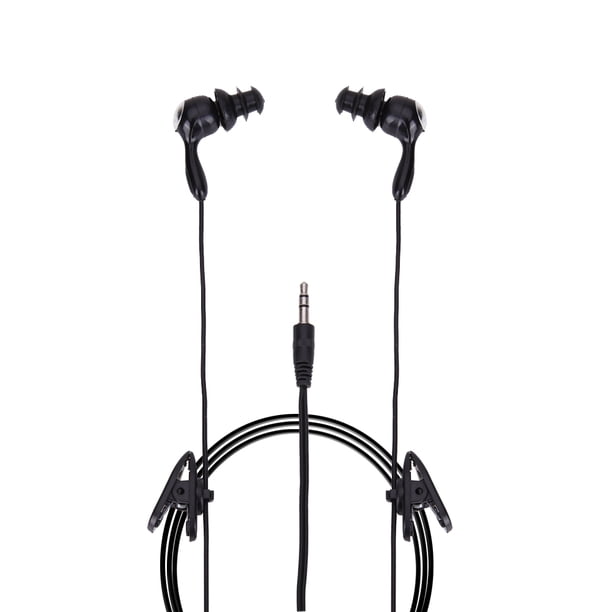 Tmvgtek Auriculares Deportivos Impermeables Para Nadar En La Oreja De 3,5 Mm Para Iphone Mp3
