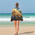 thumbnail image 4 of Sunflower Beach Towel Microfiber Beach Towels Sand Free Quick Dry Lightweight Travel Towels, 4 of 7