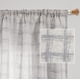 thumbnail image 1 of Cortinas MYSKY HOME semitransparentes de 213 cm de longitud, 2 paneles, color gris, 1 of 7