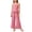 Z45 Pink, variant on Mifsaly Girls 2 Piece Outfits Spaghetti Strap Peplum Cami Top and Wide Leg Long Pants Kids Summer Everyday Wear Party School Matching Lounge Set 8-9Years