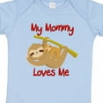 thumbnail image 4 of Inktastic My Mommy Loves Me Sloth Boys or Girls Baby Bodysuit, 4 of 5