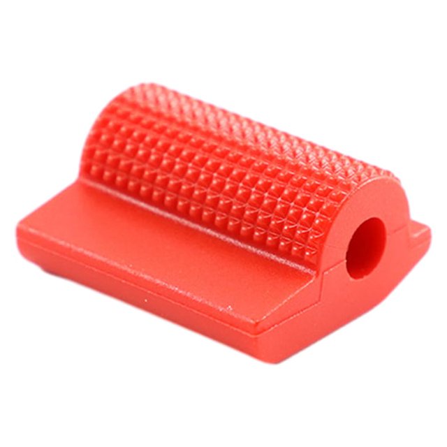 Speravity Cubierta de palanca de cambios de engranaje, funda de palanca de cambios de goma, cubierta de engranajes de motocicleta impermeable, Accesorios para motos Rojo