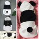 thumbnail image 4 of Disfraz de panda para mascotas, ropa linda y divertida para gatos y perros, disfraz navideño o de Halloween, vestido de mezclilla para cosplay talla S, 4 of 5