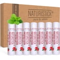 thumbnail image 1 of Set de regalo de bálsamo labial de granada de 7 paquetes de Naturistick. Ingredientes Naturales. El mejor lápiz labial de cera de abejas para labios secos y agrietados. Hecho en EE.UU., 1 of 5