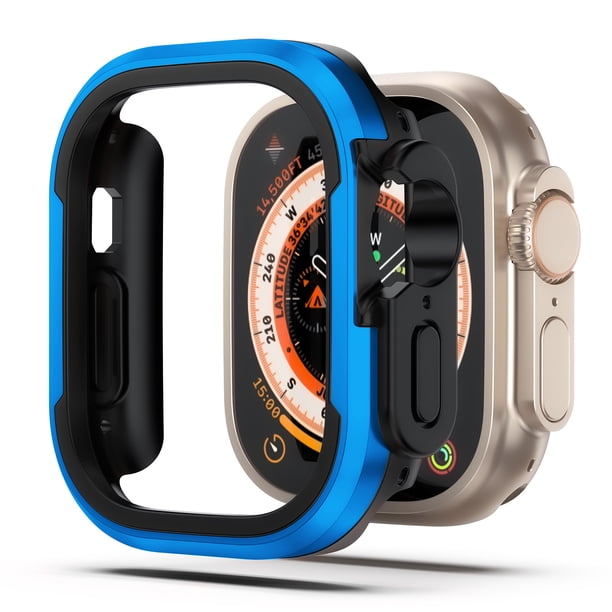 Aplicable a la funda protectora Apple Watch Ultra Apple S987654SE generation Funda de reloj de TPU de metal resistente a caídas