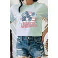 thumbnail image 4 of Retro Made In American 1776 Eagle Graphic Tee T-Shirt, 4 of 8