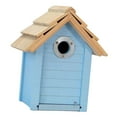 thumbnail image 1 of Casa de pájaros colgantes casa de pájaros pájaros de madera cajita de nido de pájaros colgantes caja de pájaros de madera para ventana de observación, 1 of 9