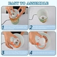 thumbnail image 4 of Touch-Control 3-Color Desk Lamp with Plug – Energy-Saving LED + 3 Simultaneous Charging Ports Bearsa, 4 of 8